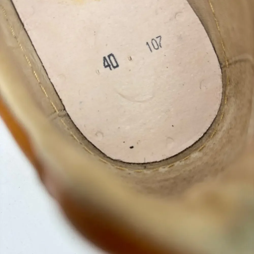Vintage Y2K Maison Martin Margiela Leather Sneakers Men's 40 Minimalist